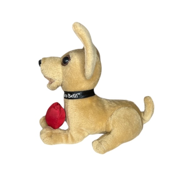Vintage Taco Bell Yo Quiero Love Heart Chihuahua Plush Toy Dog Doesn't Talk - Picture 2 of 5